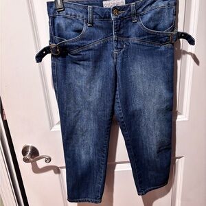Baby Phat Silver Label Crop Jeans Vintage Y2K Size 7